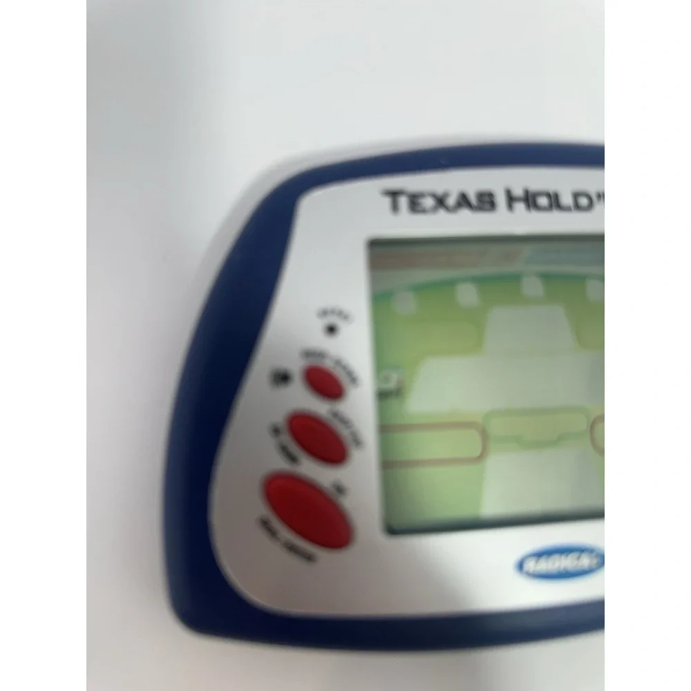 Radica No Limit Texas Hold'Em World Poker Tour Electronic Handheld Game 2005
